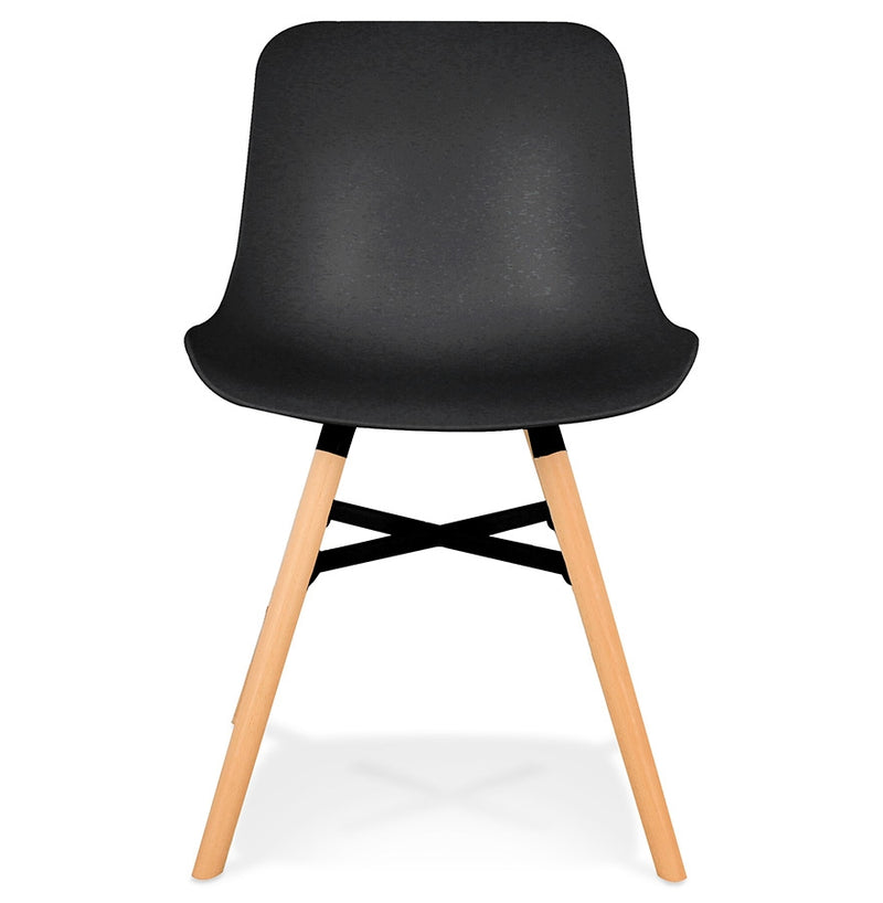 Zwarte design stoel 'GLADYS' - Majorr