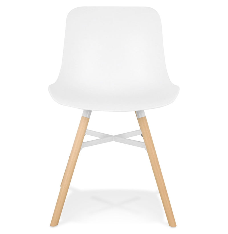 Witte design stoel 'GLADYS' - Majorr