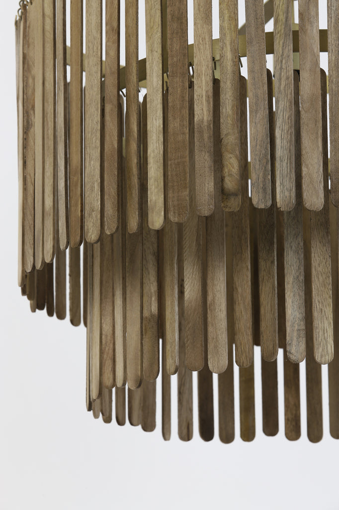 Hanglamp Gularo - Donkerbruin - Ø60cm - Majorr