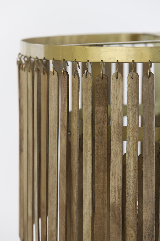 Hanglamp Gularo - Donkerbruin - Ø60cm - Majorr
