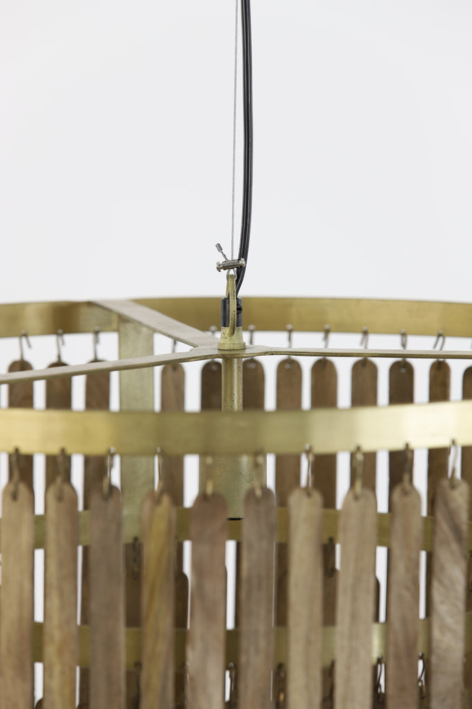 Hanglamp Gularo - Donkerbruin - Ø60cm - Majorr