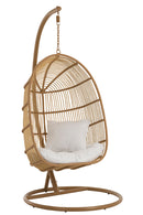 Hanging Chair Oval Steel Natural - Majorr