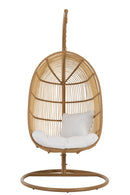 Hanging Chair Oval Steel Natural - Majorr