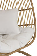 Hanging Chair Oval Steel Natural - Majorr