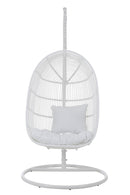 Hanging Chair Oval Steel White - Majorr