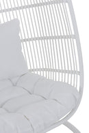 Hanging Chair Oval Steel White - Majorr