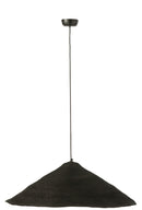 Hanging Lamp Hat Moonj Grass Black Large - Majorr