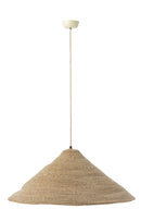 Hanging Lamp  Hat Moonj Grass Light Natural Large - Majorr