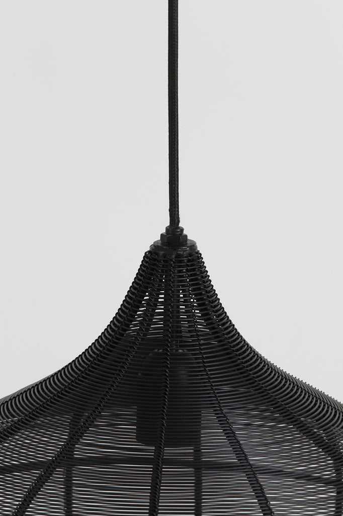 Hanging lamp Ã˜36x40 cm ALVARO matt black