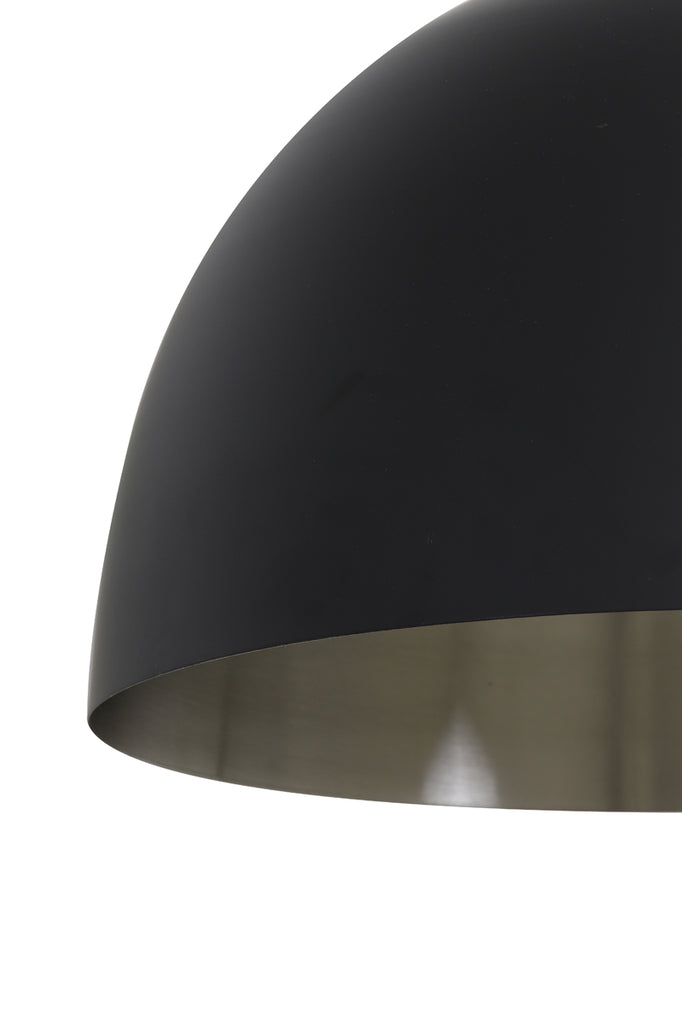 Hanging lamp 45x32 cm KYLIE black-nickel - Majorr