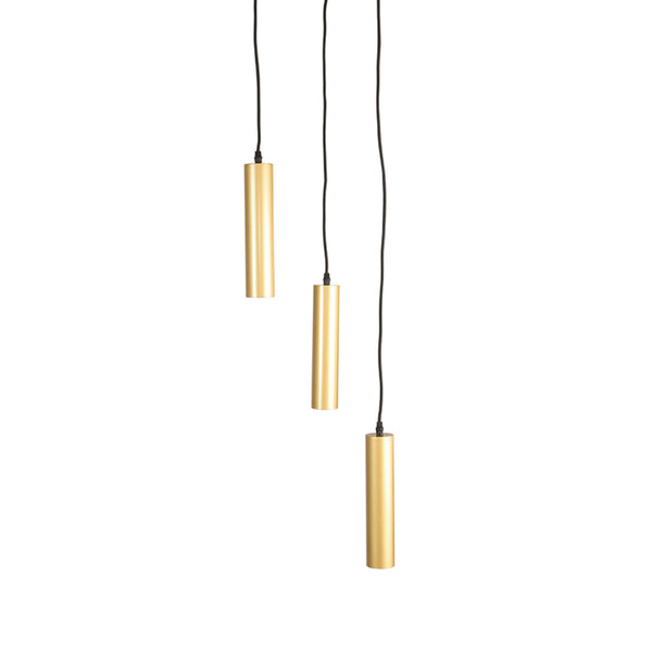 LABEL51 Hanglamp Ferroli - Antiek goud - Metaal - 3-lichts - Majorr