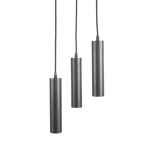 LABEL51 Hanglamp Ferroli - Zwart - Metaal - 3-lichts - Majorr