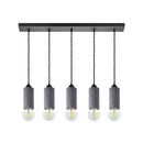 LABEL51 Hanglamp Fresco - Concrete - Beton - 5-Lichts - Majorr