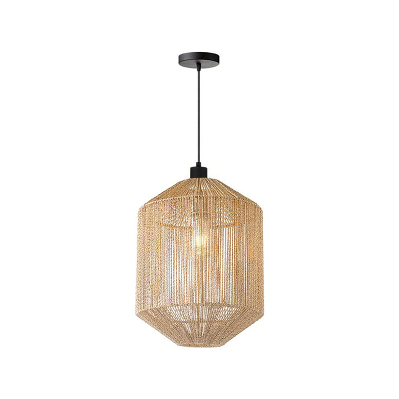 LABEL51 Hanglamp Ibiza - Naturel - Jute - 1-Lichts Cilinder - Majorr