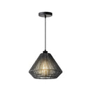 LABEL51 Hanglamp Ibiza - Zwart - Jute - 1-Lichts - Majorr