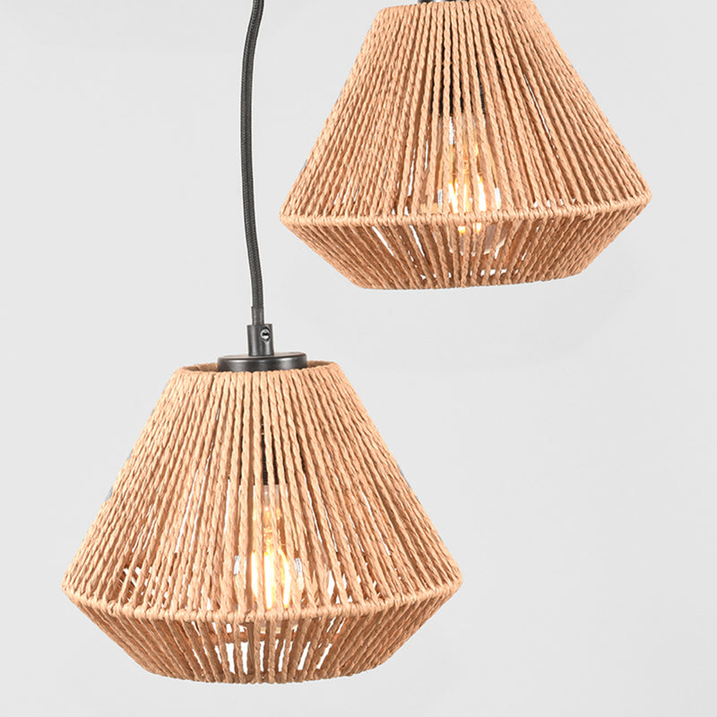 LABEL51 Hanglamp Ibiza - Naturel - Jute - 3-Lichts - Majorr