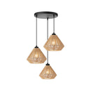 LABEL51 Hanglamp Ibiza - Naturel - Jute - 3-Lichts - Majorr