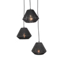 LABEL51 Hanglamp Ibiza - Zwart - Jute - 3-Lichts - Majorr