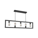 LABEL51 Hanglamp Quadrato - Zwart - Metaal - Majorr