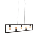LABEL51 Hanglamp Quadrato - Zwart - Metaal - Majorr