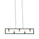 LABEL51 Hanglamp Quadrato - Zwart - Metaal - Majorr