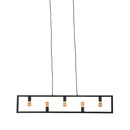 LABEL51 Hanglamp Quadrato - Zwart - Metaal - Majorr