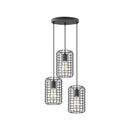 LABEL51 Hanglamp Solido - Zwart - Metaal - 3-Lichts - Majorr