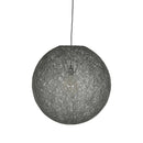 LABEL51 Hanglamp Twist - Grijs - Vlas - L - Majorr