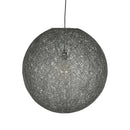 LABEL51 Hanglamp Twist - Grijs - Vlas - XL - Majorr