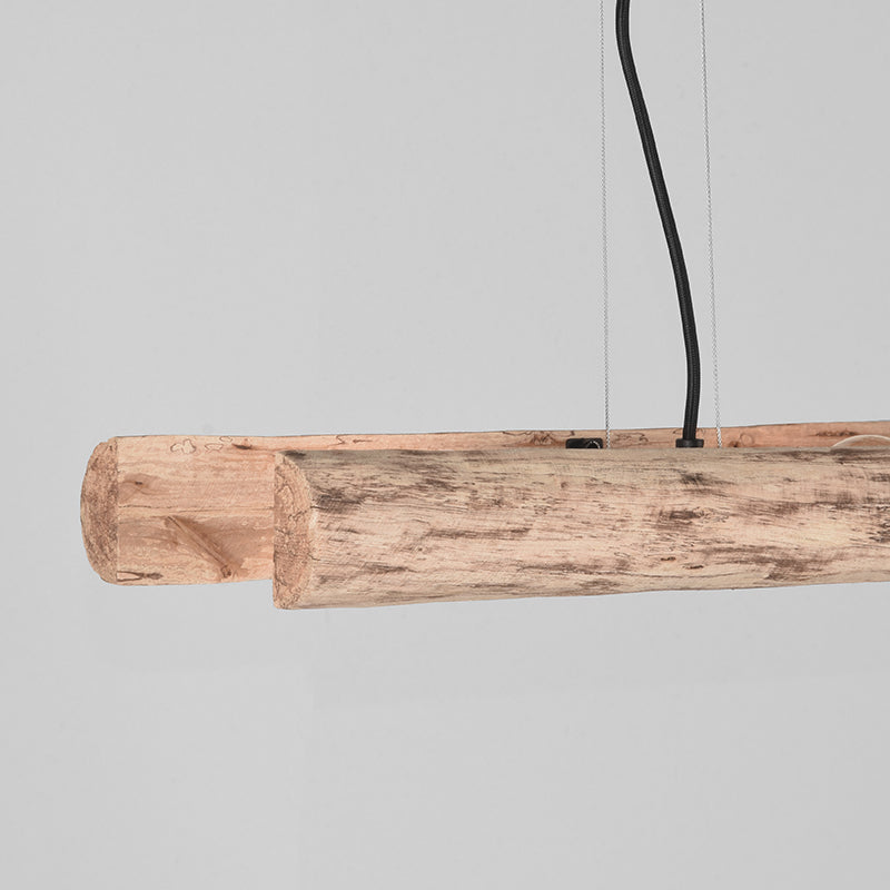 LABEL51 Hanglamp Woody - Naturel - Hout - Majorr