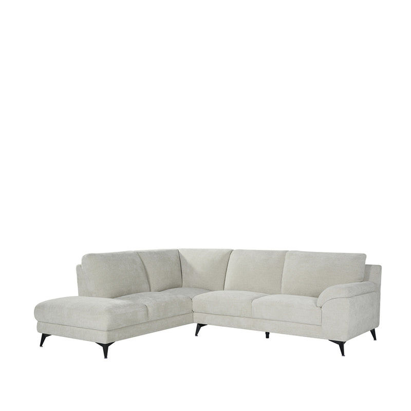 Hoekbank Santino Links 257x94-215x85 cm - Majorr