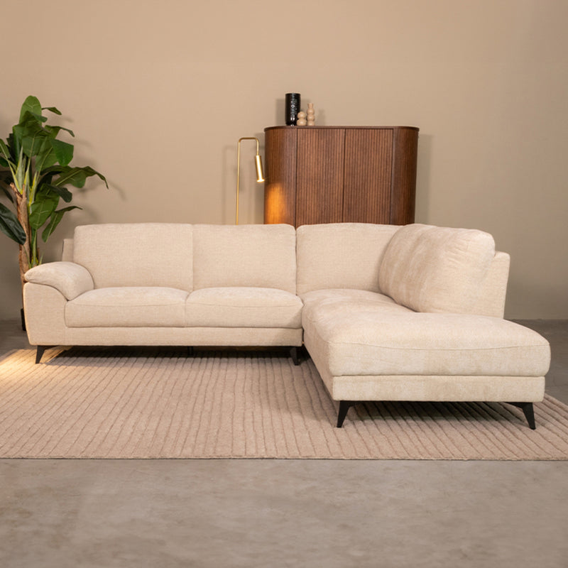 Hoekbank Santino Rechts 257x94-215x85 cm - Majorr