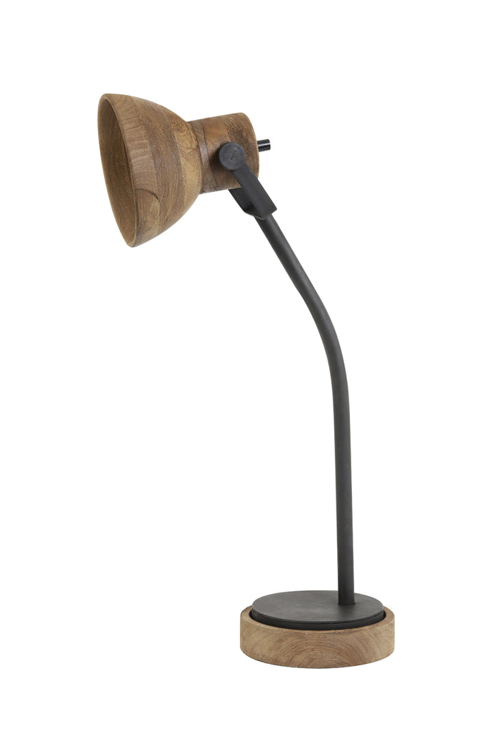 Bureaulamp Imbert - Bruin - 30x18x64cm