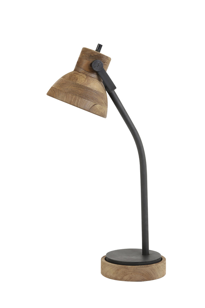 Bureaulamp Imbert - Bruin - 30x18x64cm