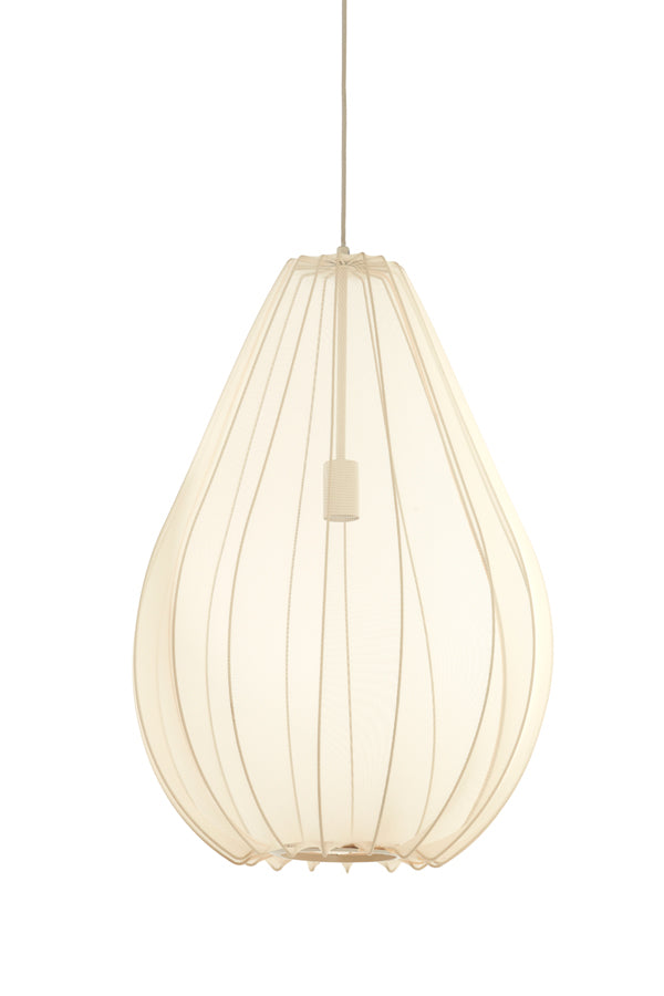 Hanging lamp 50x72 cm ITELA sand - Majorr