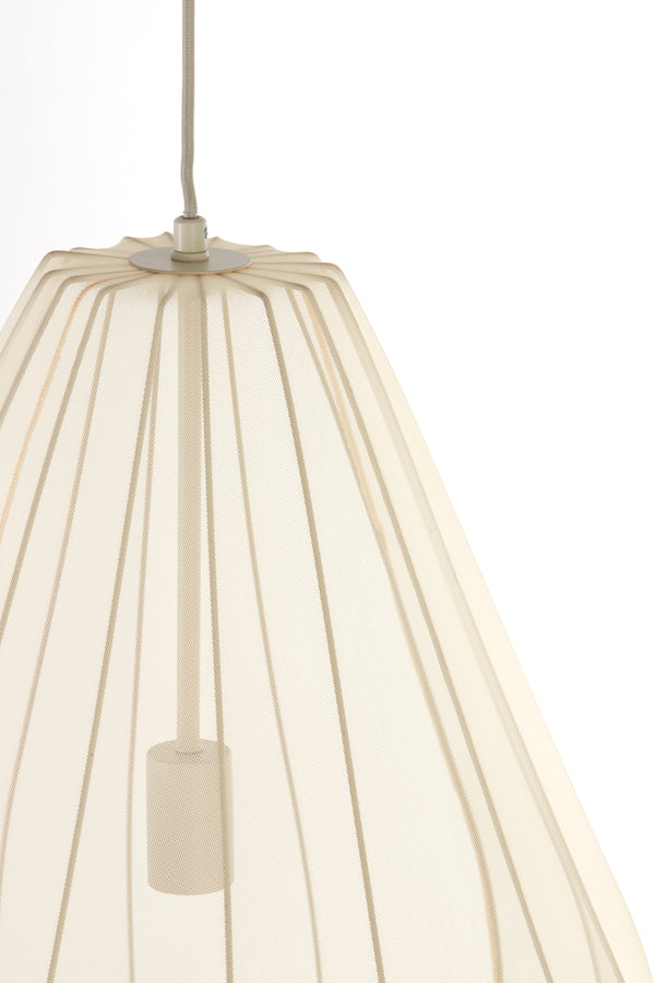 Hanging lamp 50x72 cm ITELA sand - Majorr