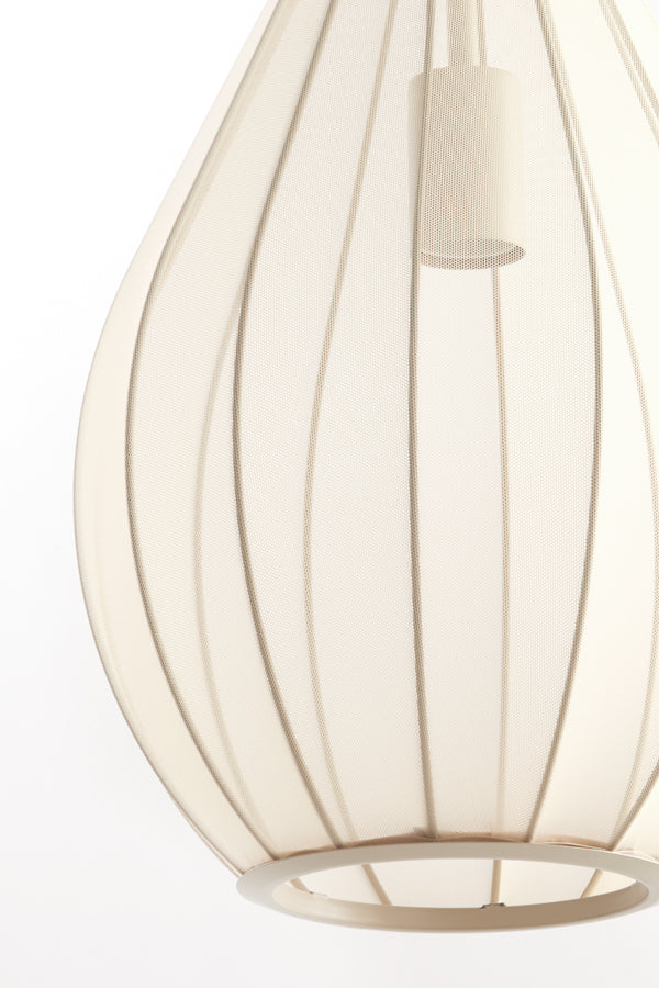 Hanging lamp 28x40 cm ITELA sand - Majorr