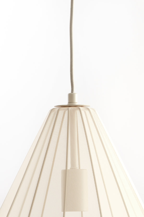 Hanging lamp 28x40 cm ITELA sand - Majorr