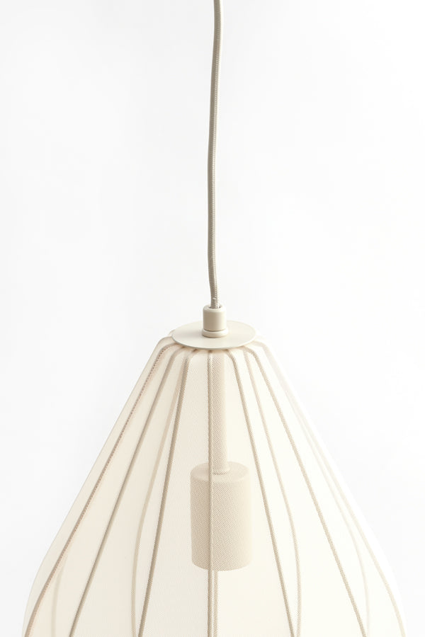 Hanging lamp 28x40 cm ITELA sand - Majorr