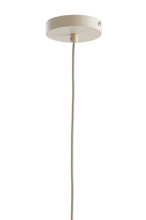 Hanging lamp 28x40 cm ITELA sand - Majorr