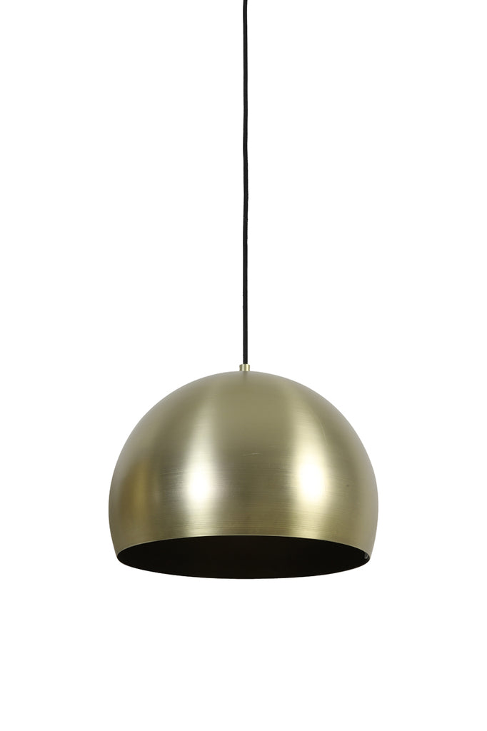 Hanging lamp 3L 120x33x25 cm JAICEY matt gold - Majorr