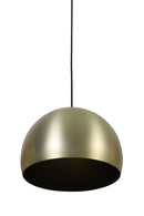 Hanging lamp 3L 120x33x25 cm JAICEY matt gold - Majorr
