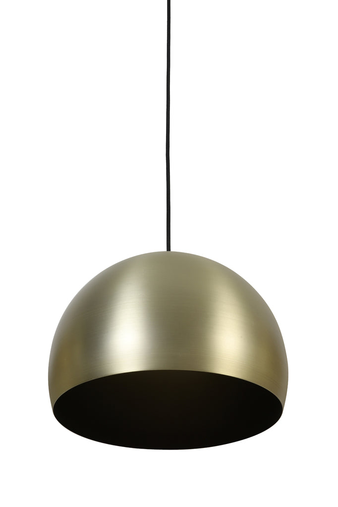 Hanging lamp 3L 120x33x25 cm JAICEY matt gold - Majorr