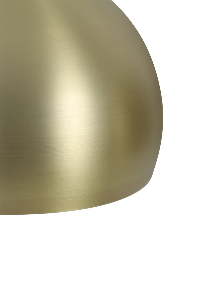 Hanging lamp 3L 120x33x25 cm JAICEY matt gold - Majorr