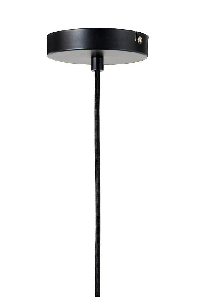 Hanging lamp 45x32,5 cm JAICEY matt black-gold - Majorr