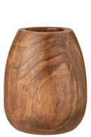 Jar Paulownia Brown Small - Majorr