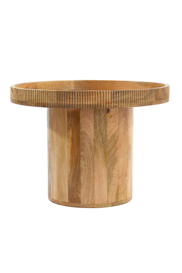 Side table 60x44 cm KALOMO wood natural