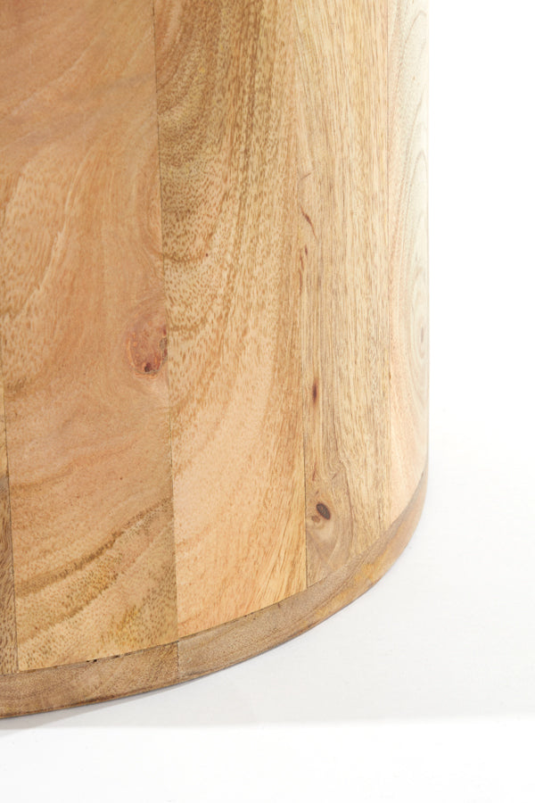 Side table 60x44 cm KALOMO wood natural - Majorr