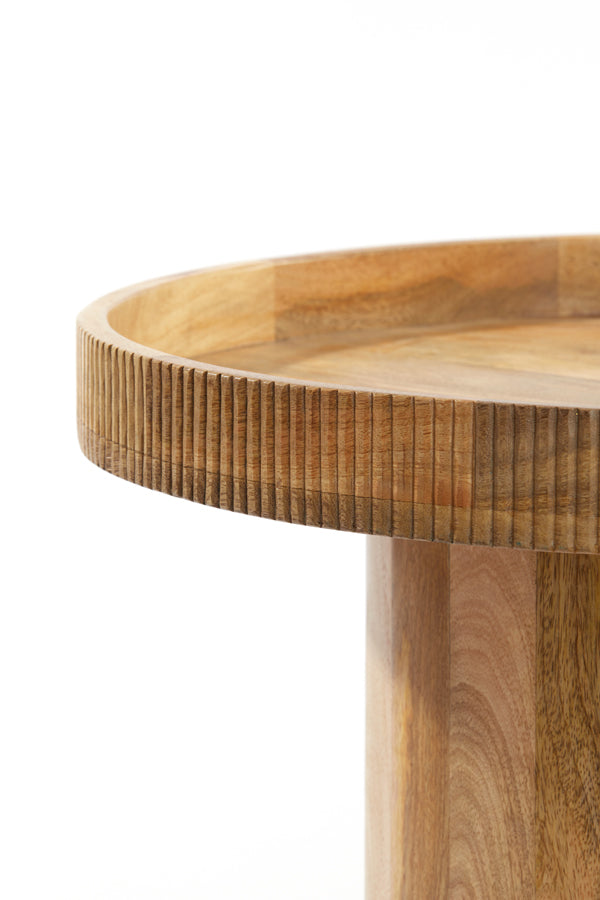 Side table 60x44 cm KALOMO wood natural - Majorr