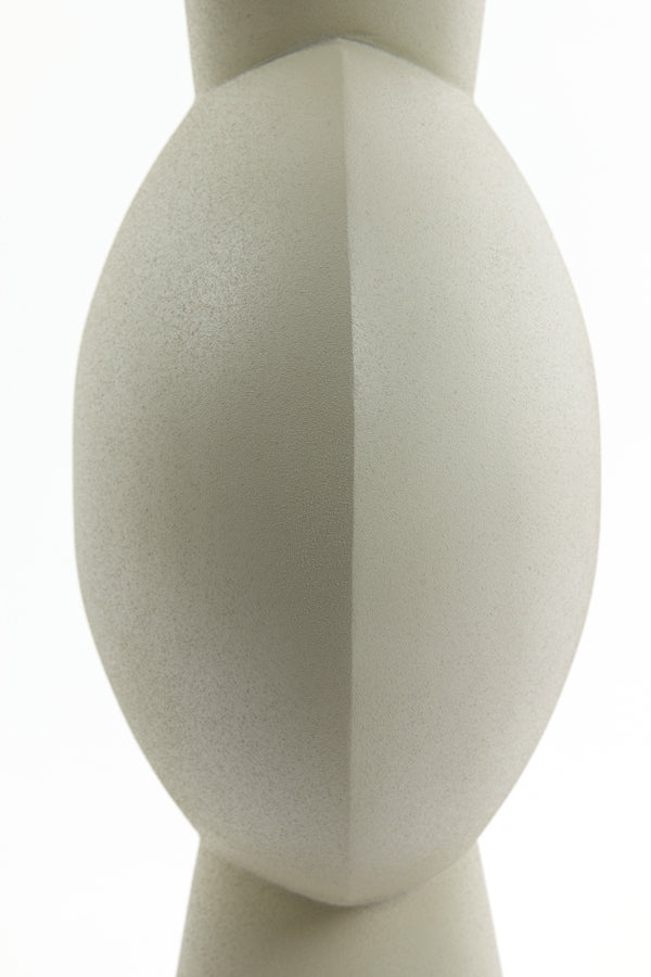 Vase deco 37,5x22x81 cm KAVANDU light grey - Majorr